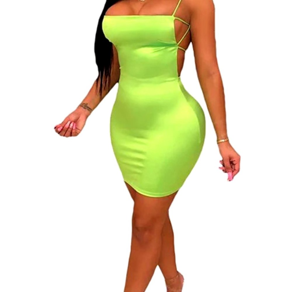 Women's O Neck Sexy  Body-con Dress